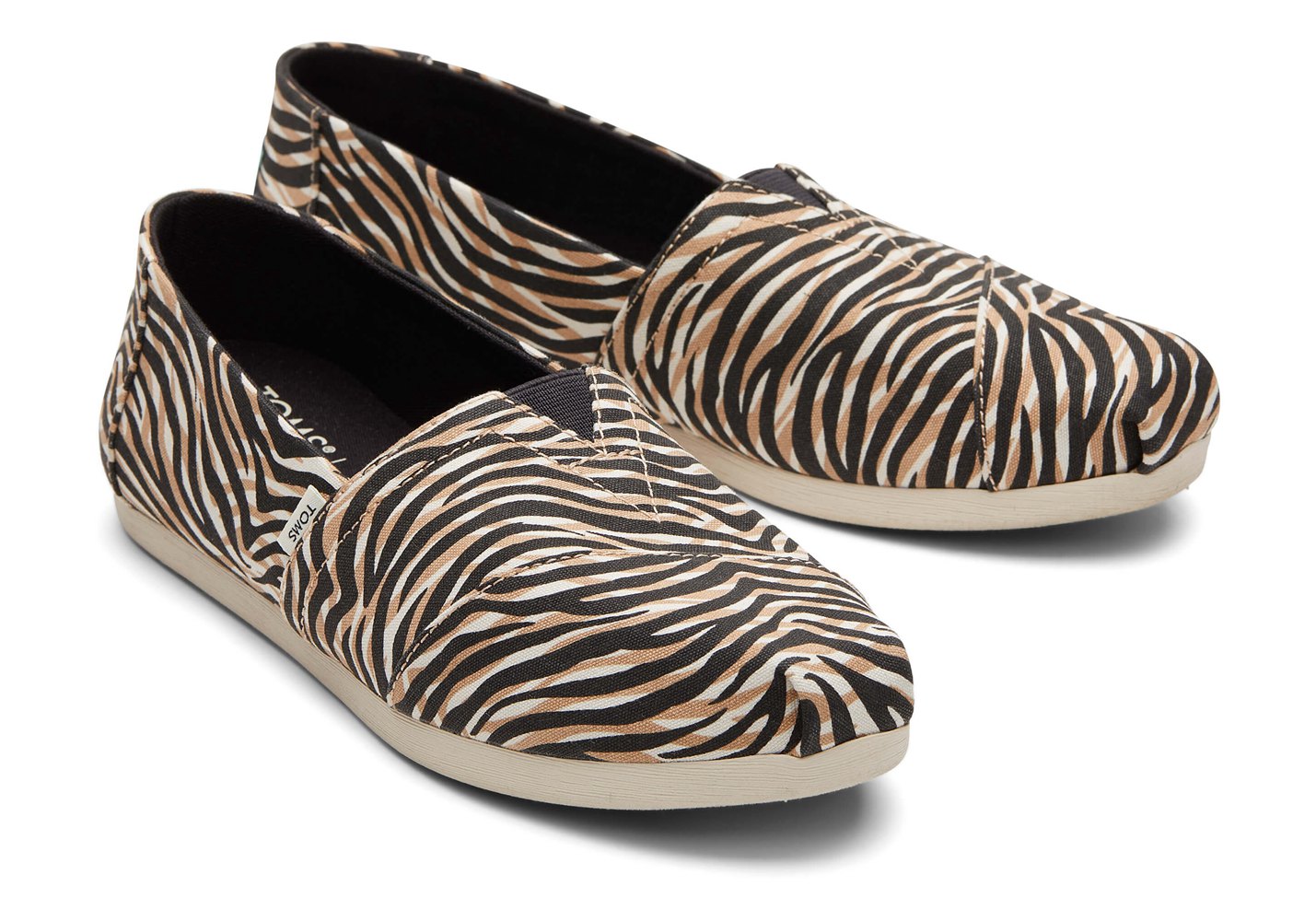 Toms Espadryle Damskie Beżowe - Alpargata Liger - 02STZJVNO